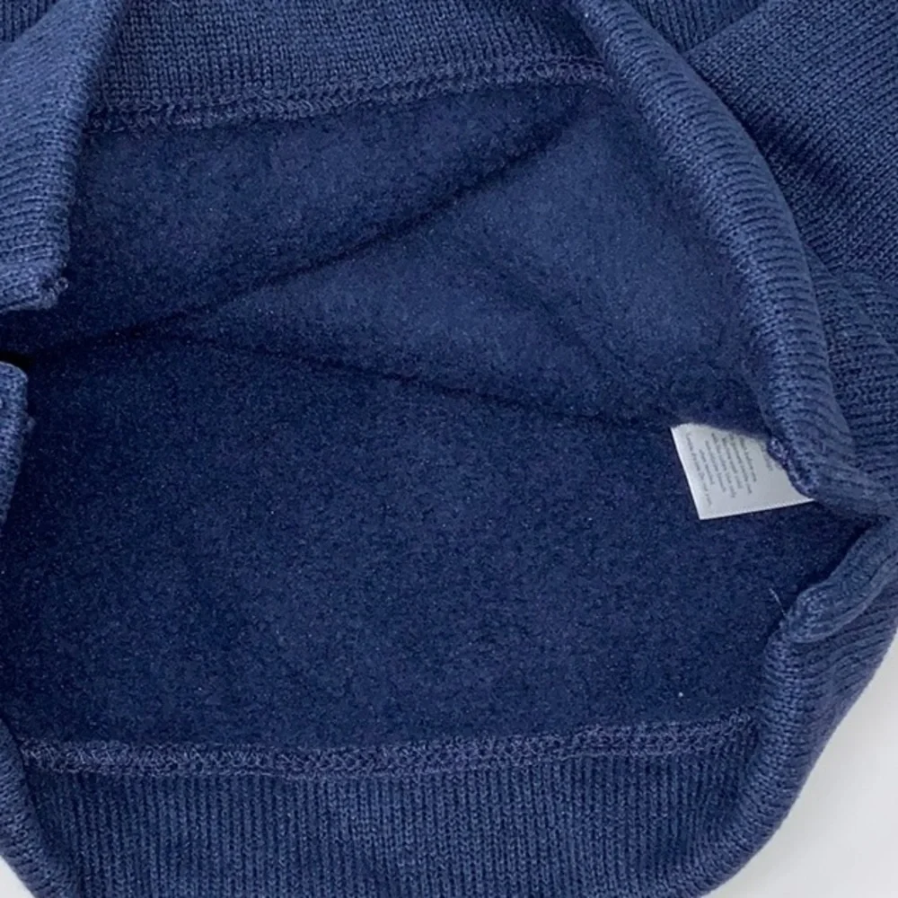 Osh Kosh B’Gosh Baby Fleece Linen Sweater Top - Navy - Size 18M